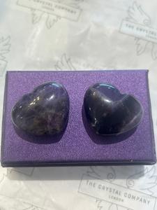 Amethyst Hearts Real For Sale