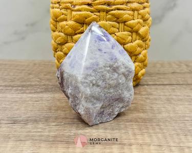Amethyst Half Rough Cut Base Point Natural Healing Crystal for Calm, Clarity & Spiritual Protection Cheap Best Pices