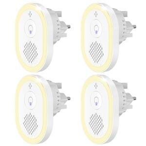 2024 Upgraded Ultrasonic Pest Repeller, Indoor Pest Repellent 4 Packs, Electronic Plug in Pest Control for Roach, Ant, Rodent, Mouse, Bugs, Mosquito, Spider Repellent for House, Garage, Wareh View Cheap Online