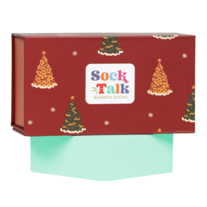 Sock Gift Box - Robin's Wreath Cheap Fake