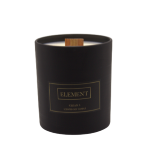 Clean 3 - Scented Soy Candle with notes of Bergamot, Lavender, Cedar Visit Online