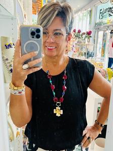 Long Crystal Necklace Free Shipping Discounts