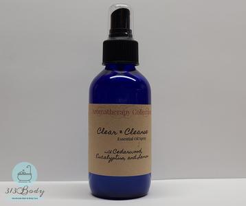 Clear and Cleanse Essential Oil Spray - Cedarwood, Eucalyptus, and Lemon Outlet Looking For