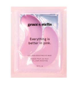 Pink Eye Mask (1 Pair) Safe Shopping Cheap Online