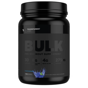 Bulk Black Pre-Workout by Transparent Labs Finishline For Sale