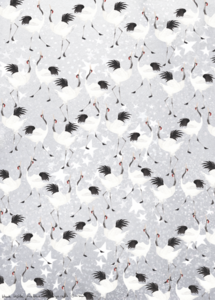 Dancing Crane Eco-Friendly Recycled Wrapping Paper Cheap Sale Cheapest