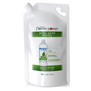 Free & Clear Natural Liquid Dish Soap 4X Refill (66 FL OZ) Clearance 2025 Unisex