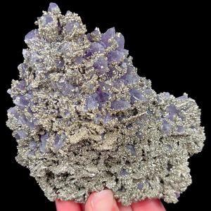 Amethyst with Pyrite Find Great For Sale