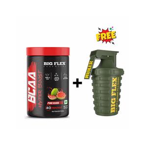 Bigflex Essential BCAA Hyperboost | 5000mg BCAA | 1000mg Citrulline Malate | 500mg Beta Alanine | 500mg L-Taurine For Maximum Muscle Growth, Energy, Recovery & Endurance Free Nuker Shaker Clearance Cost