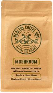 Healthy Coffee Guy - Reishi Mushroom & Lions Mane Ground Coffee (250g) Classic