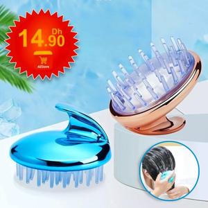 Brosse de massage du cuir chevelu en silicone Pay With Paypal Online