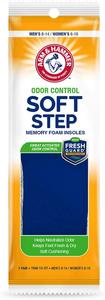 Arm & Hammer Odor Control Soft Step Insoles, Trim-To-Fit - One Pair, Pack of 1 Sale Exclusive