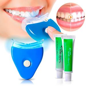 Blanqueador Dental Luz LED Gel Elimina Manchas MJ285 Outlet Order
