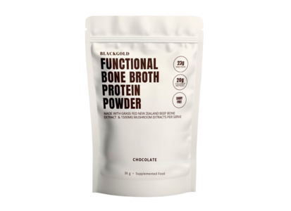 Functional Bone Broth Protein Powder - Chocolate 30G (Sample) Free Shipping Order