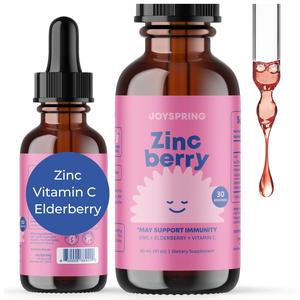 Kids Zinc and Vitamin C - Includes Elderberry, Vitamin C and Zinc for Kids - Triple Action Immune Support with Vitamin C and Zinc added Elderberry Syrup - Immune Zinc for Kids - Vitamin C Zinc With Credit Card