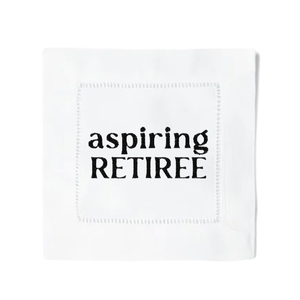 Aspiring Retiree Cloth Cocktail Napkins Discount Get To Buy