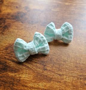 Mini Mint Hair Bows Outlet Locations Cheap Pice