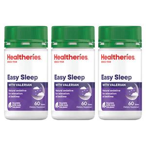Healtheries Easy Sleep 60 Tablets x3 (3x Bottles) Pay With Paypal Online