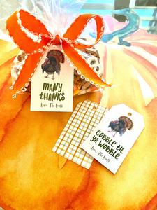 Turkey Thanksgiving Gift Tags, Gift Wrap, Hostess Gift, Gift for Her, Gift, Hostess Gift, Personalized Gift, Personalized Tag, Enclosure Card Sale Online Cheap