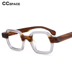 49804 Small Frame Square Punk Anti Blue Light Acetate Optical Glasses Frames Men Women Computer Eyeglasses Clearance Low Shipping