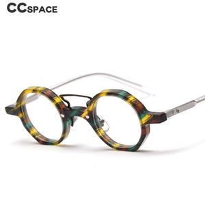 49833 Retro Polygon Acetate Optical Glasses Frames Men Women Computer Eyeglasses Outlet Store Cheap Pice