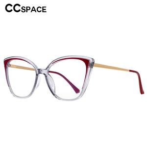 53331 Plastic Titanium Cat Eye Anti Blue Light Optical Glasses Frames Men Women Tr90 Computer Eyeglasses Cheap Sale For Cheap