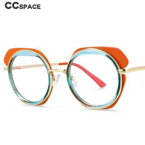 54171 Style Anti Blue Light Optical Glasses Frames Punk Round Women TR90 Computer Eyeglasses Buy Cheap Cheap