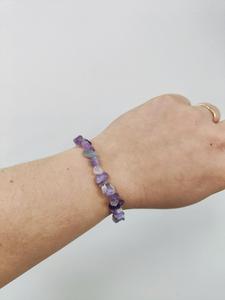 Amethyst Chip Bracelet Clearance 2025 Unisex
