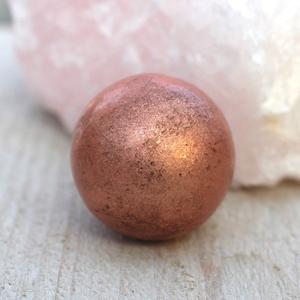 Copper Sphere With Mastercard