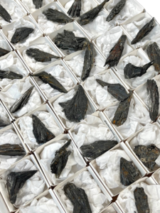 Black Kyanite Fans Discount Purchase