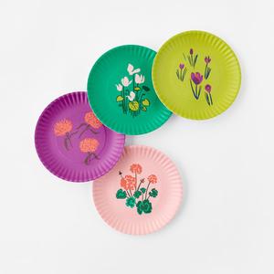 Les Fleurs "Paper" Dinner Plates Original Cheap Online