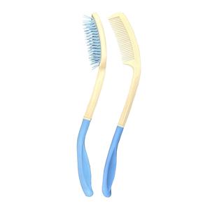 Long-Handled Comb & Brush Set Cheap Sale Low Pice Fee Shipping