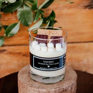 8 oz S'mores Soy Wax Candle Classic
