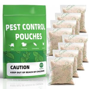 KPNKKWY Pest Control, Rodent Repellent Pouches, Mouse Repellant Indoor, Mice Peppermint to Repel Rat, Ant, Roach, Mosquito & Moth, RV Mouse Deterrent, Keep Mouse Away for House, Mice Control-8 Pouches Sale High Quality