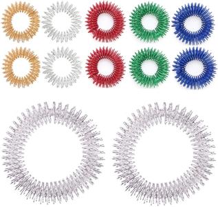 10 x Finger Massage Ring   2 x Wrist Massager Rings, Acupressure Massage Rings kit for Teens Buy Cheap Pay With Visa