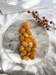 orange calcite tumble Outlet View