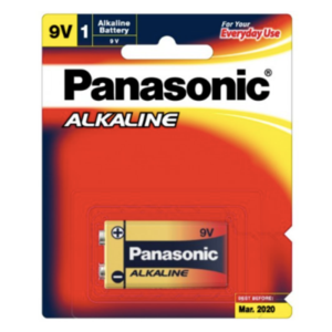 Batteries - 9V - Panasonic Alkaline With Paypal Cheap Pice