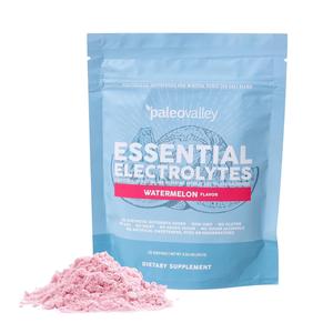 Paleovalley Essential Electrolytes Powder - Full Spectrum Watermelon Electrolyte Powder for Hydration, Energy and Muscle Recovery - No Sugar Added - 28 Servings Sale Browse