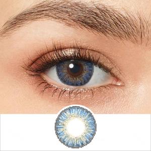 3 Tone Blue Colored Contacts Genuine Online