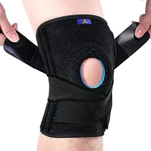 ABYON Adjustable Knee Brace for Knee Pain Relief, Meniscus Tear, Arthritis, LCL, MCL Support - Black Unisex Largest Supplier