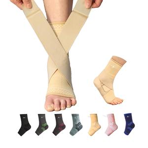 ABIRAM Foot Sleeve (Pair) with Compression Wrap, Ankle Brace For Arch, Ankle Support, Football, Basketball, Volleyball, Running, For Sprained Foot, Tendonitis, Plantar Fasciitis Really Cheap Shoes Online
