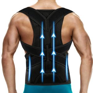 ABACKH Back Brace Posture Corrector for Women and Men - Adjustable Posture Back Brace for Upper and Lower Back Pain Relief - Improve Back Posture and Lumbar Support,Large(Waist:32-36 Inches) Buy Cheap Manchester Great Sale