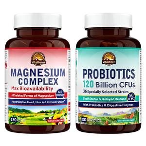 Magnesium Probiotic Bundle With Mastercard