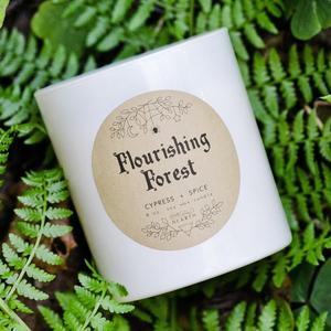 Flourishing Forest Candle Sale With Paypal