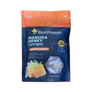 BeePower Manuka MGO500 Ginger Lemon Lozenges 40pc 190g Really Cheap