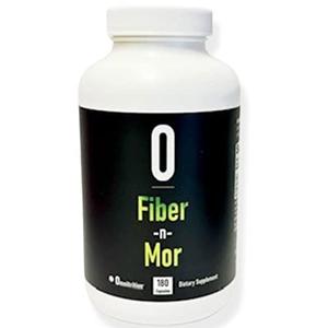 Fiber n Mor Digestive Supplement with Psyllium by Omnitrition 180 Capsules Low Cost Sale Online