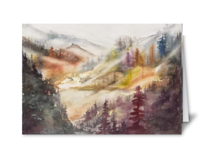 "Sunlight In My Dreams" Blank Card 10 Pack From China Free Shipping Low Pice