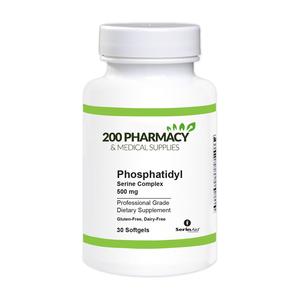 Phosphatidyl Serine Complex 500 mg / A Multifunctional Brain Nutrient - 30 soft gels Outlet Factory Outlet