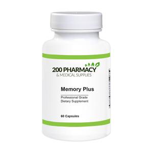 Memory Plus - Enhances Memory Retention and Clarity (Vegetarian) / 60 caps Good Selling Online