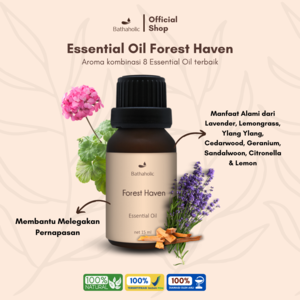 Bathaholic - Forest Haven Pure Essential Oil / Minyak Aromatherapy Pengharum Ruangan Classic Cheap Pice